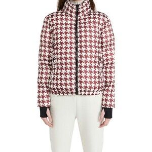 DUALIST Womens Cognac Sacha Reversible Quilted Puffer Jacket 4